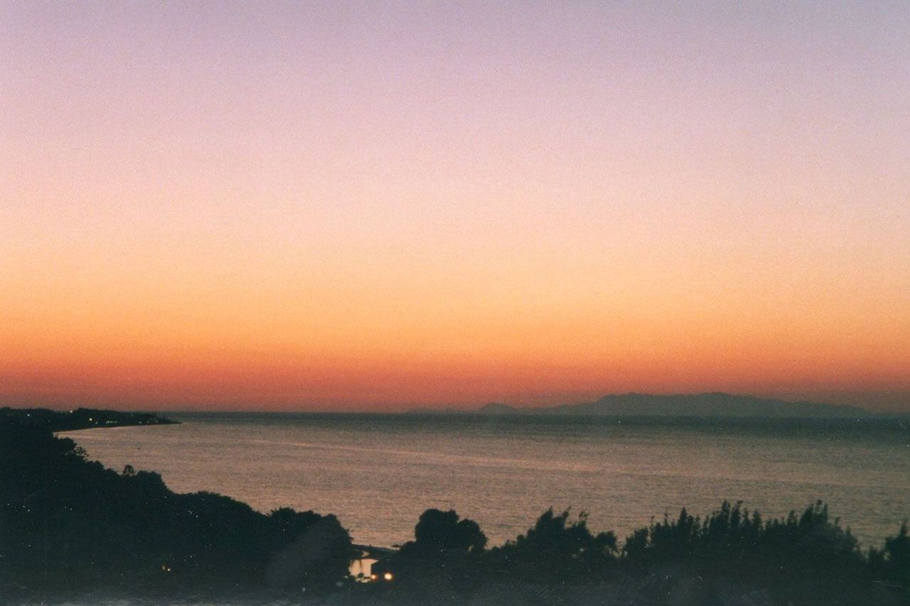 Sunset over Turkey, 1998