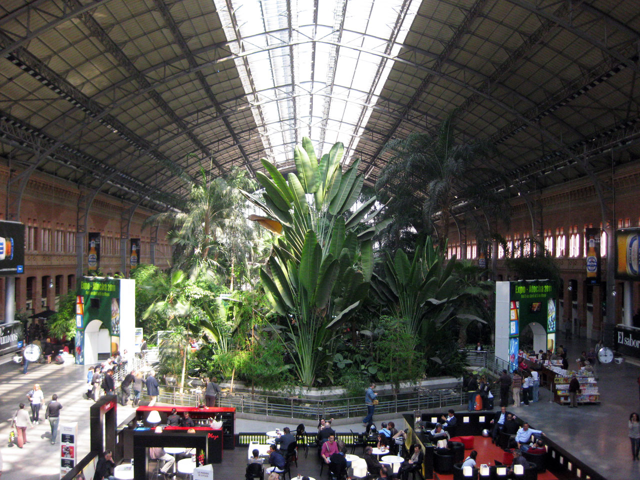 Atocha station, Madrid