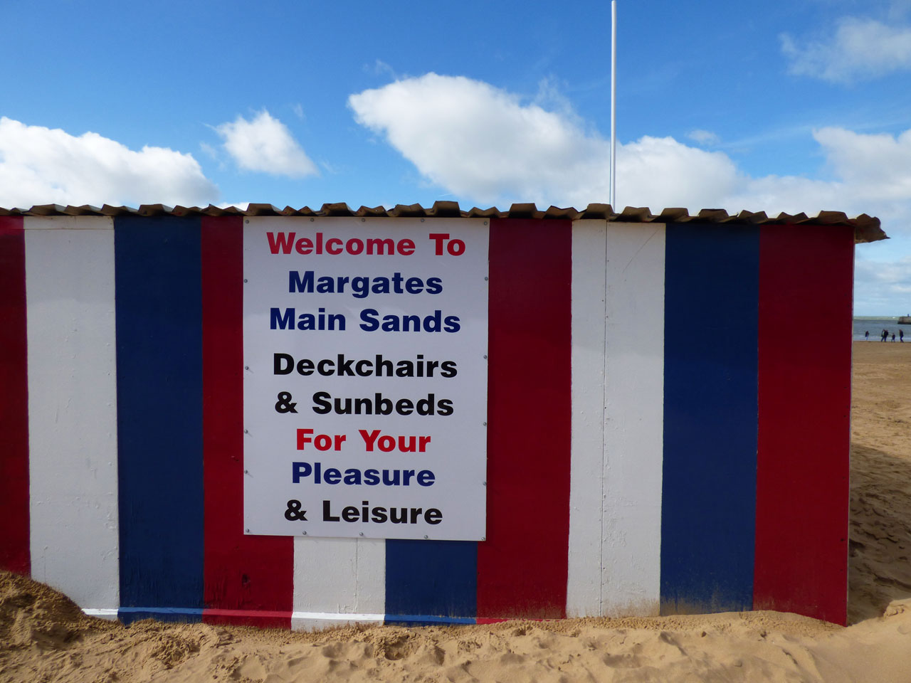 The beach at Margate, Kent - the shape of tourism to come?