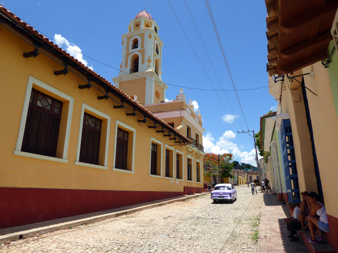 Old bell tower in Trinidad, Cuba