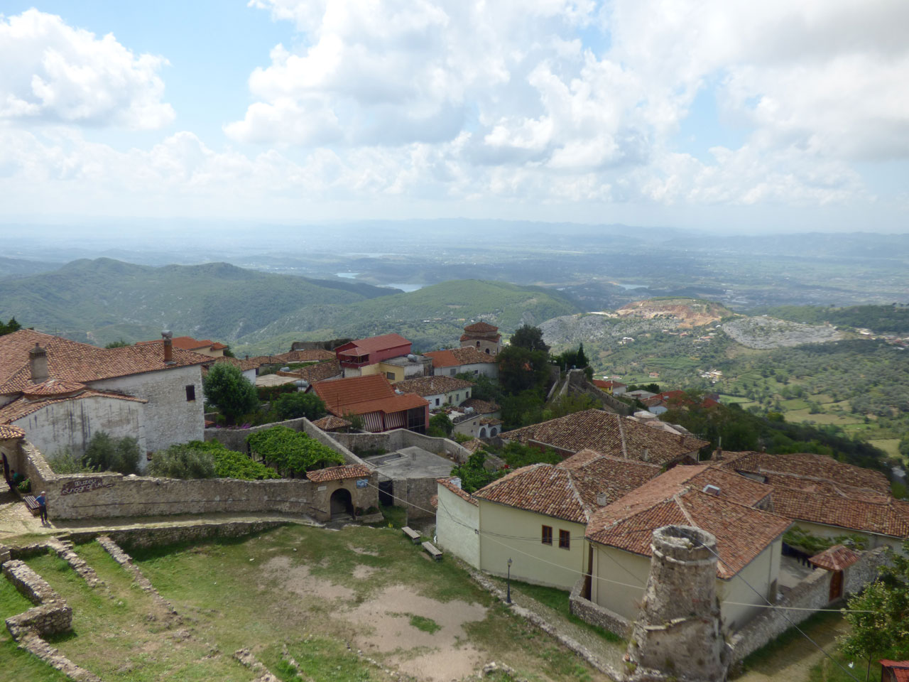 Countryside around Krujë, Albania