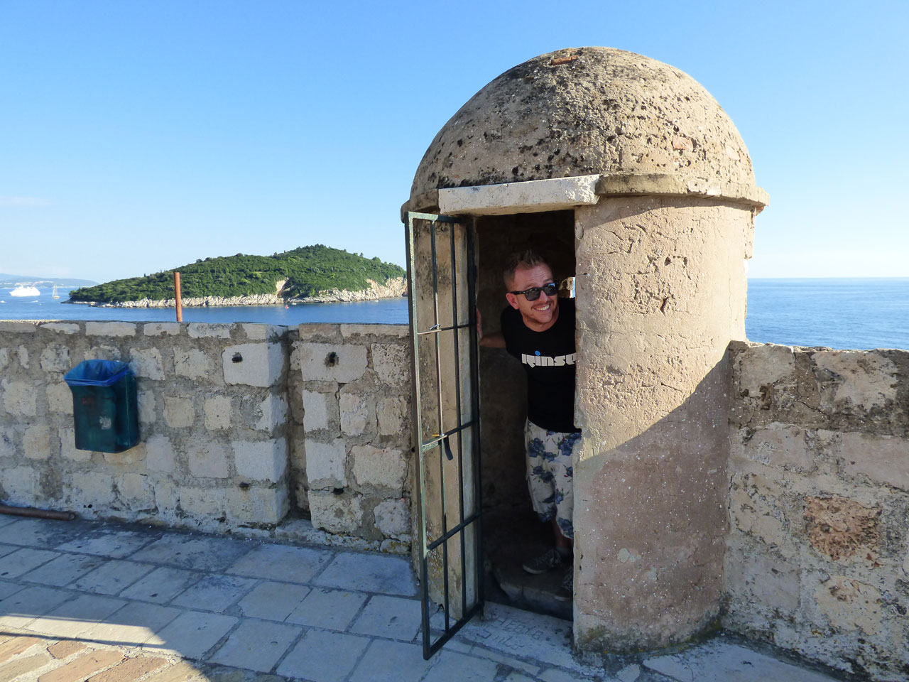 Exploring the walls, Dubrovnik