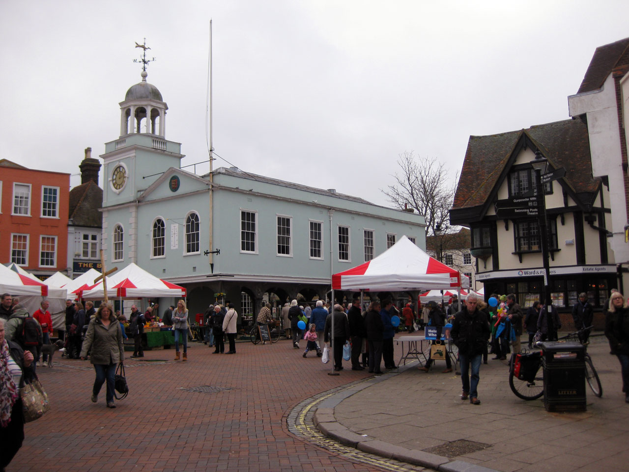 Faversham market, Kent