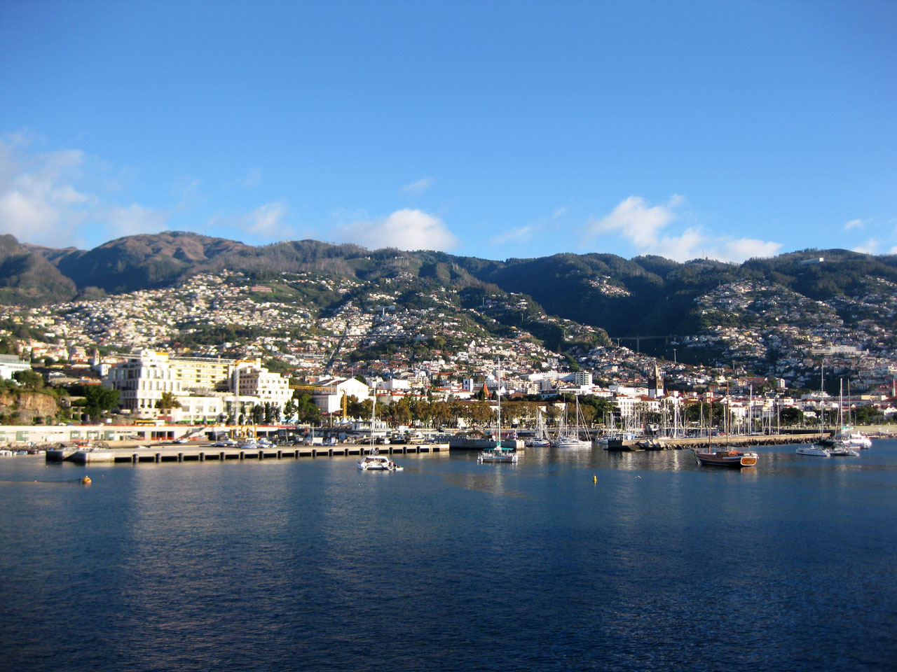 Funchal as seen from the bay