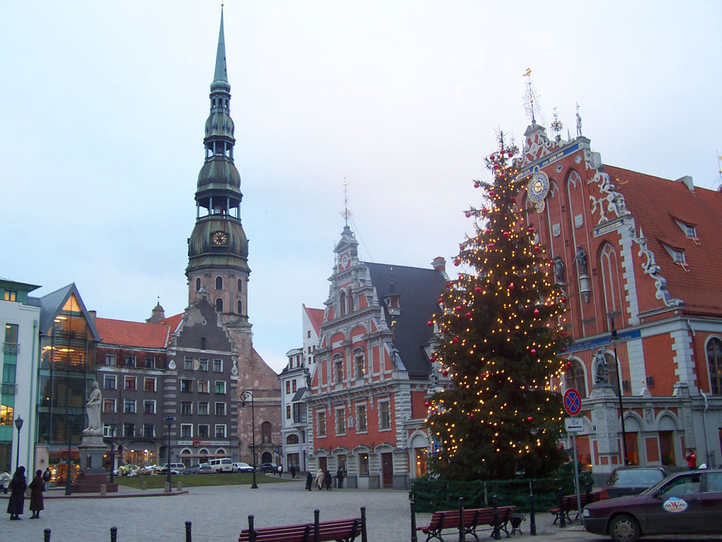 Ratslaukums square, Riga, Latvia