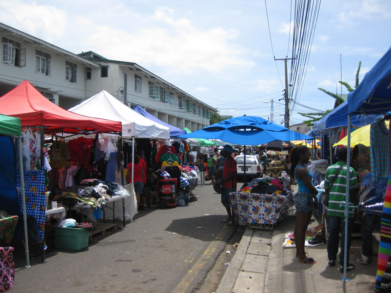 Market in Castries, Saint Lucia