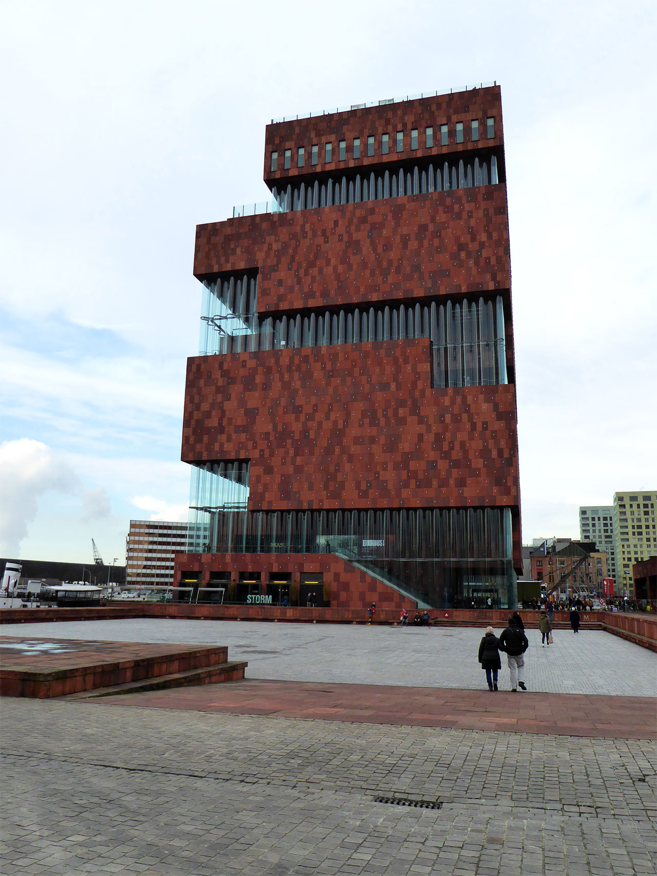 The Museum aan de Stroom, Antwerp, Belgium