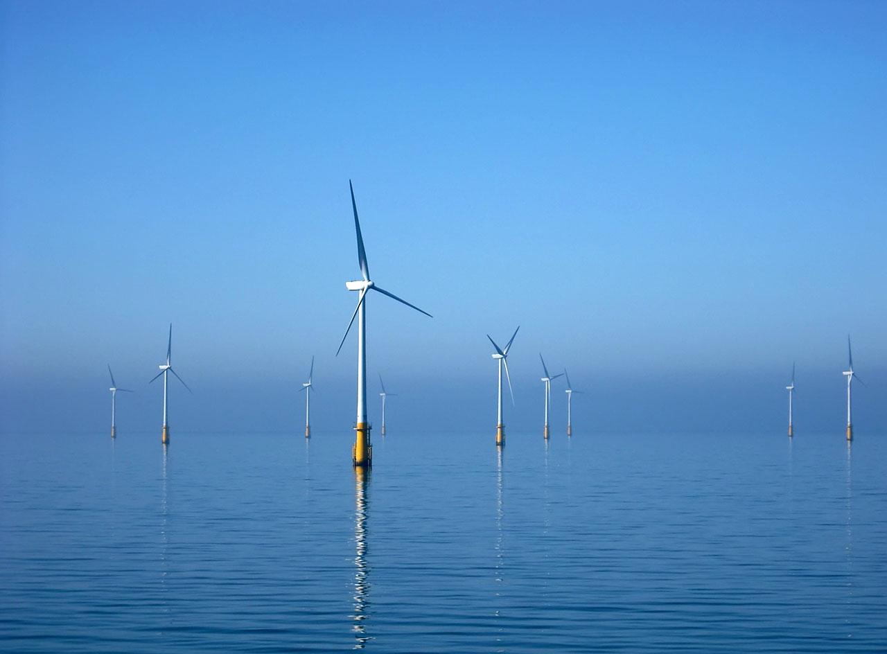 Offshore wind turbines, Barrow-in-Furness