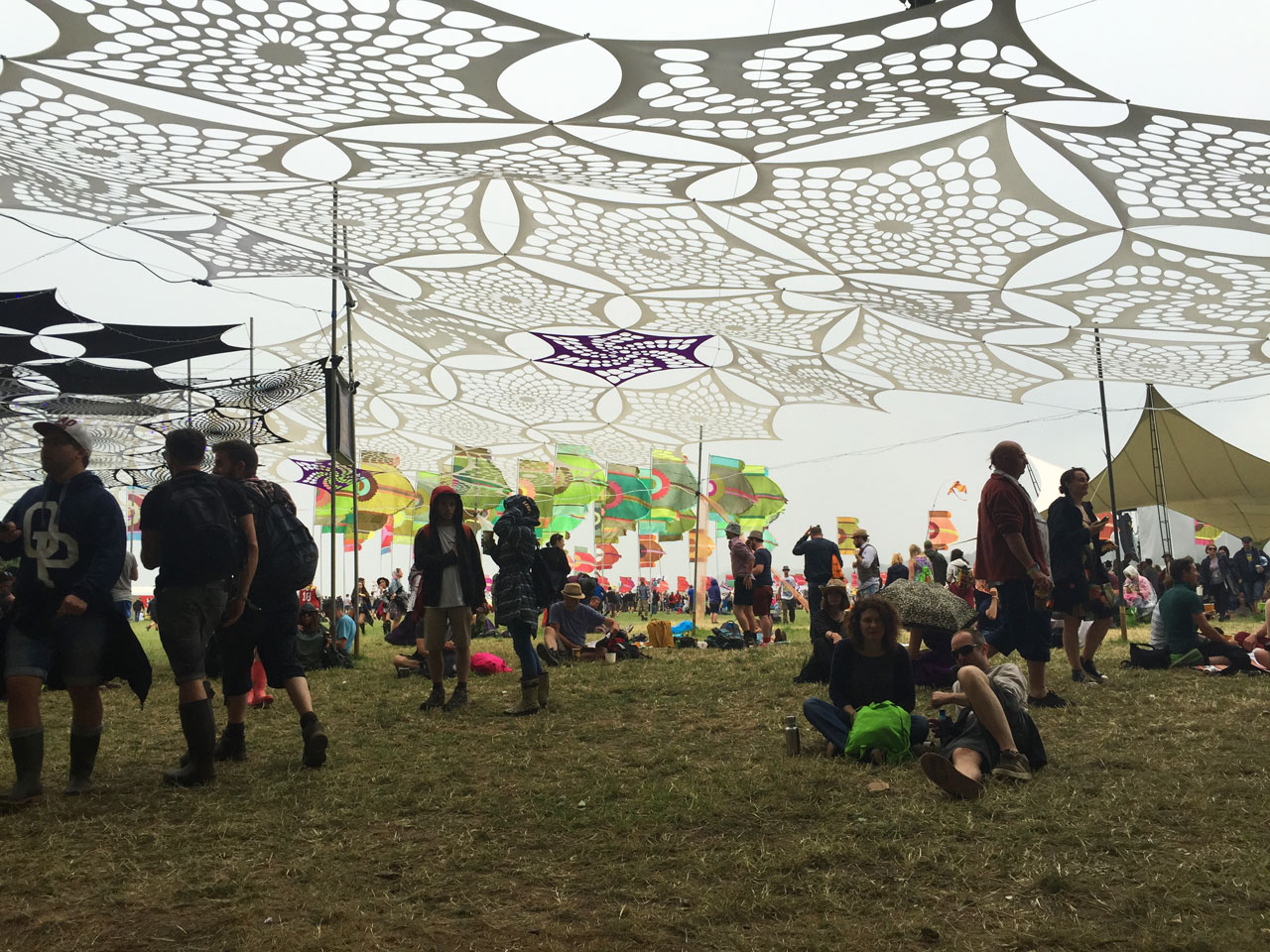 Outside the Glade, Glastonbury 2015