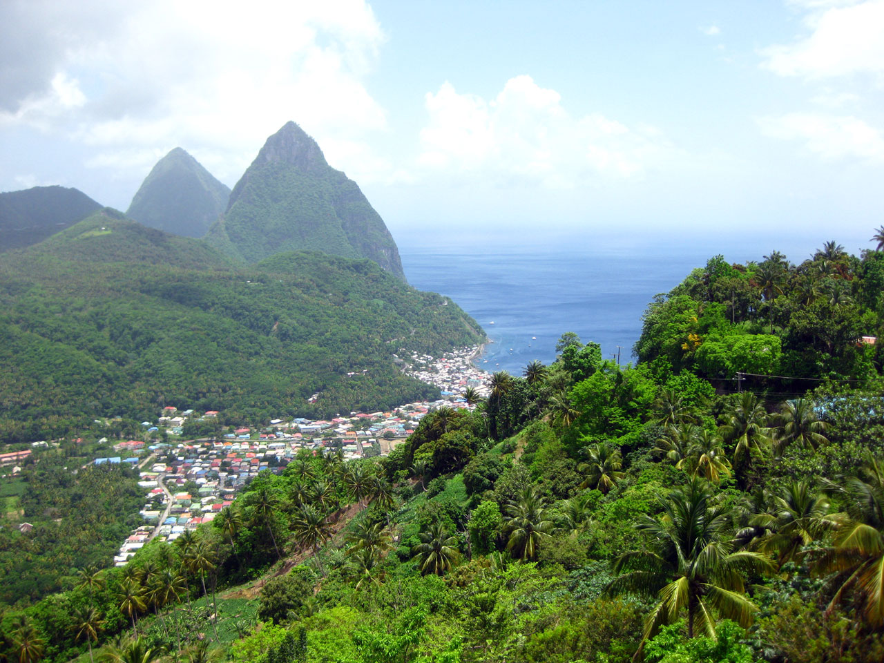 The Pitons, Saint Lucia