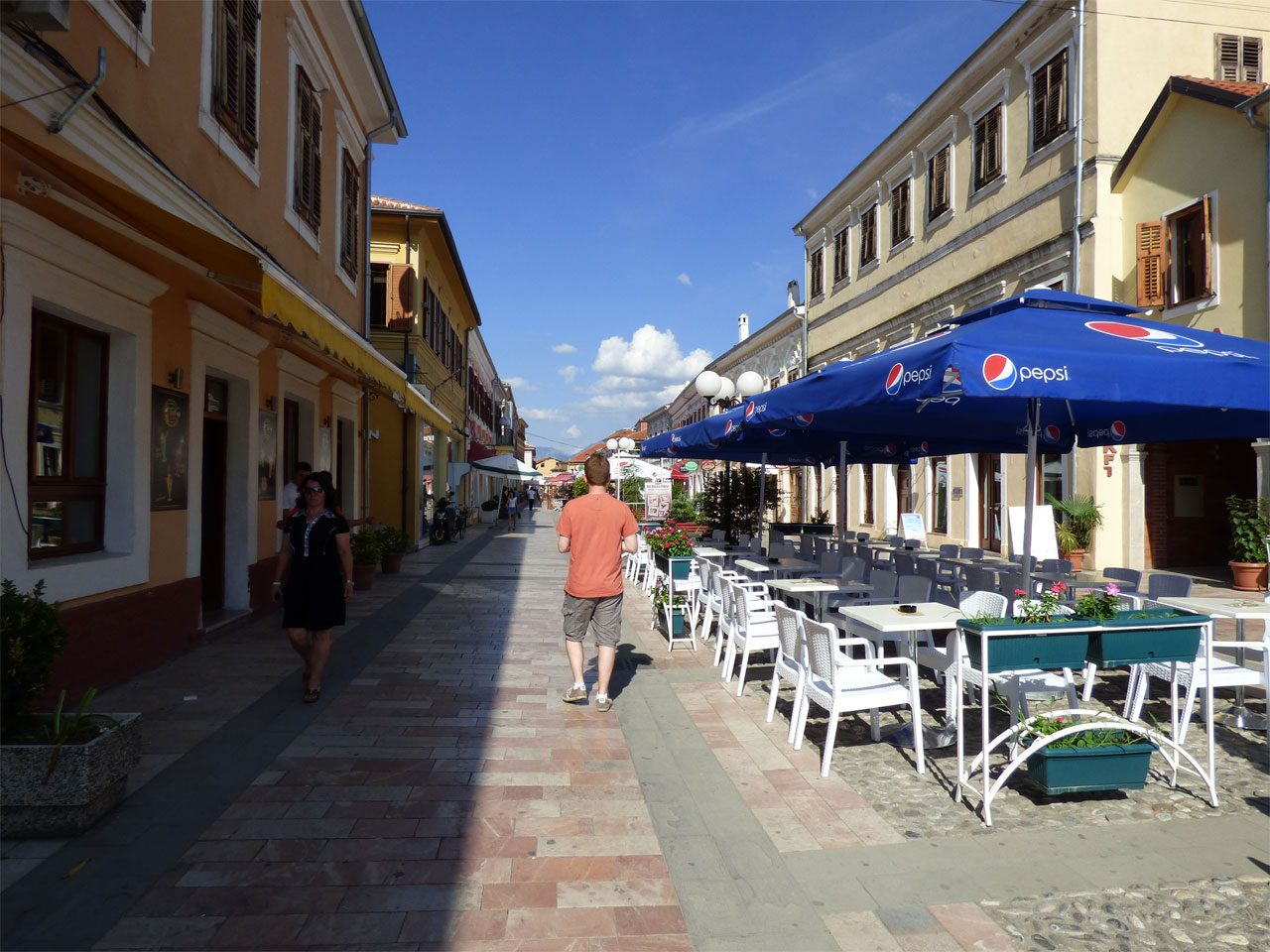 Exploring the streets of Shkodër, Albania