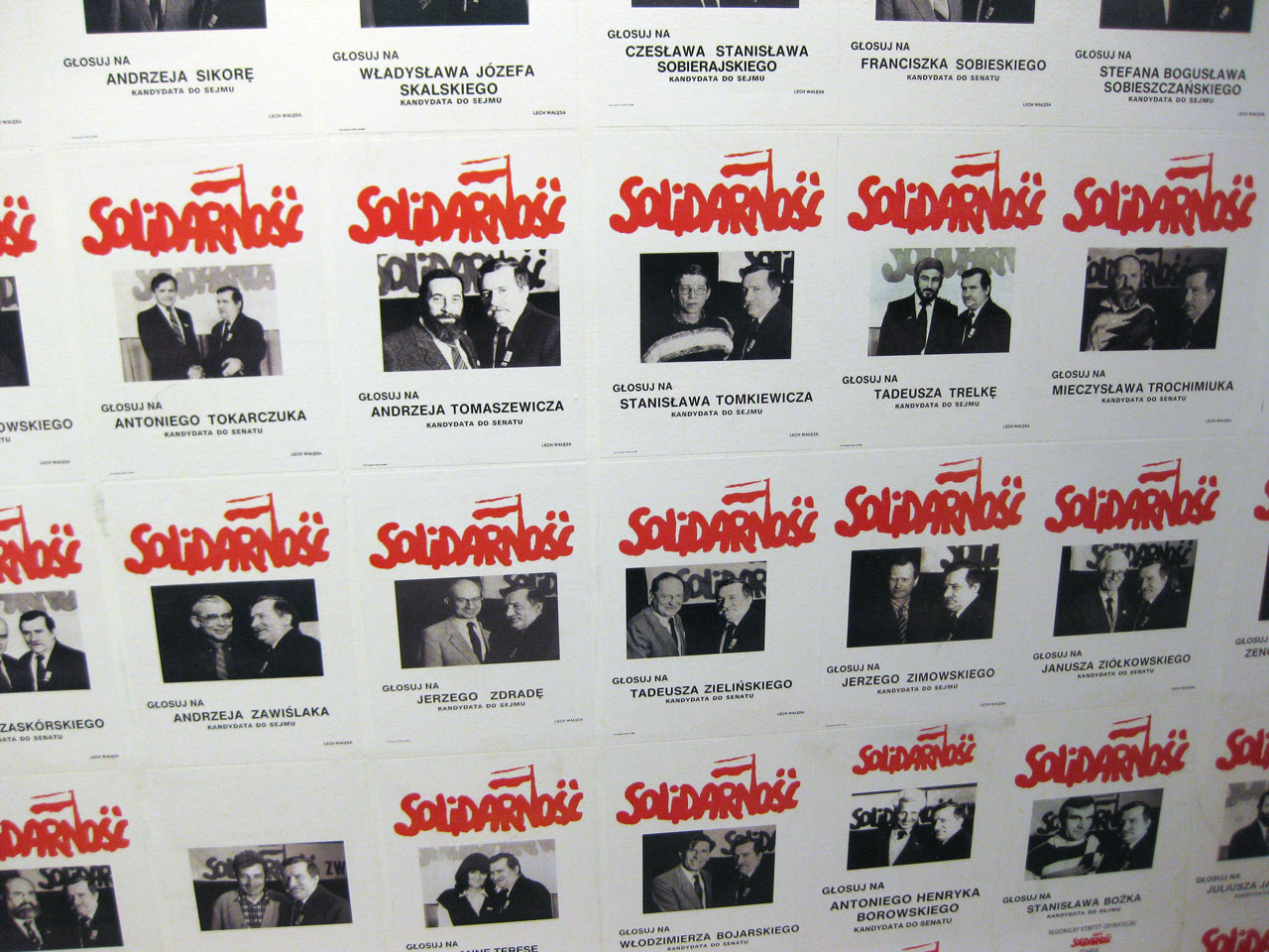 Solidarność election posters