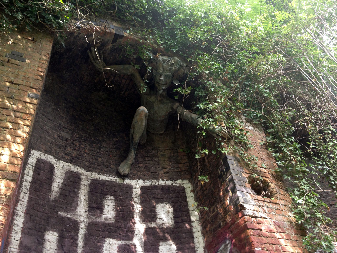 The spriggan, Parkland Walk, London