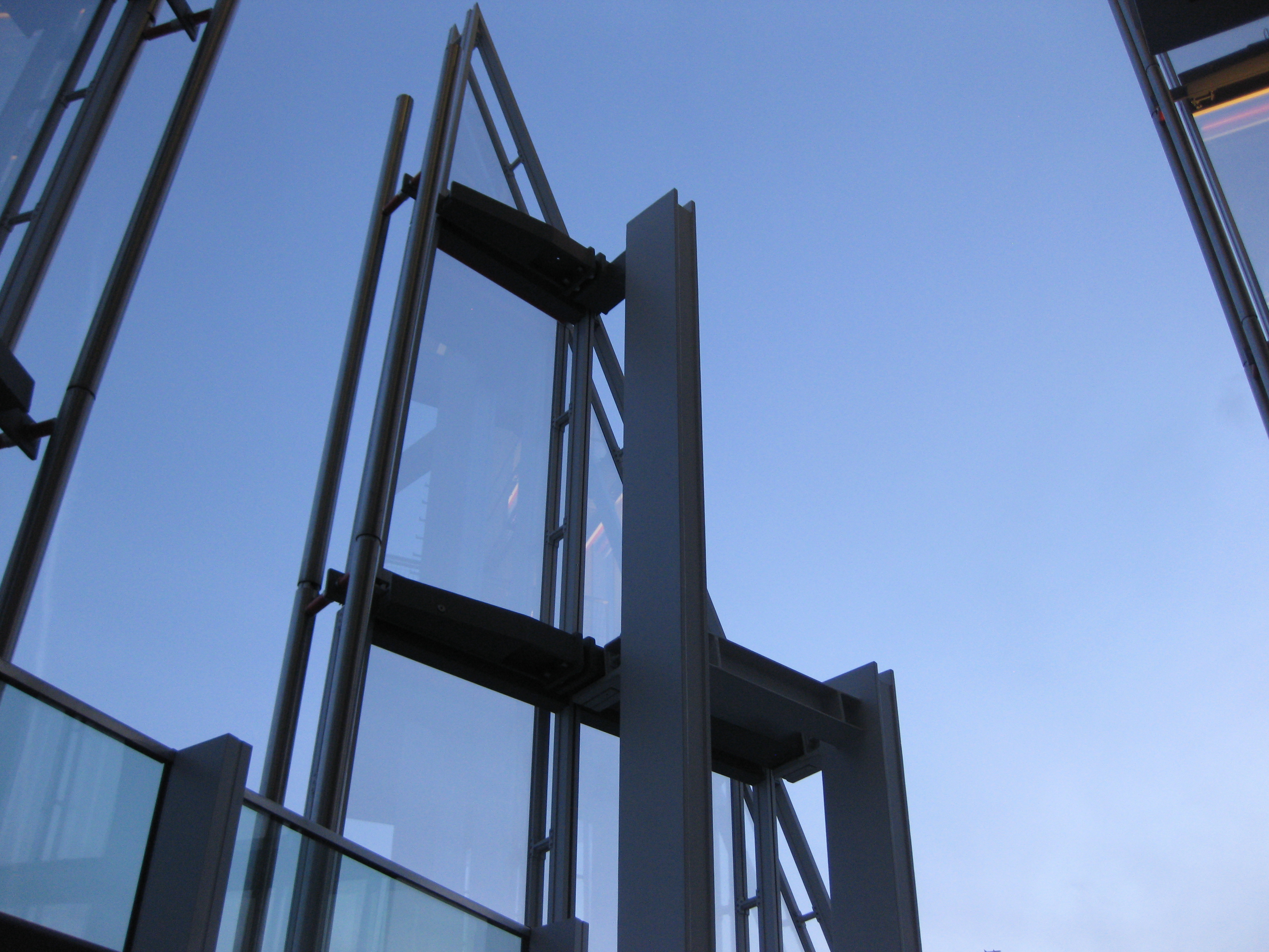 The top of The Shard, London