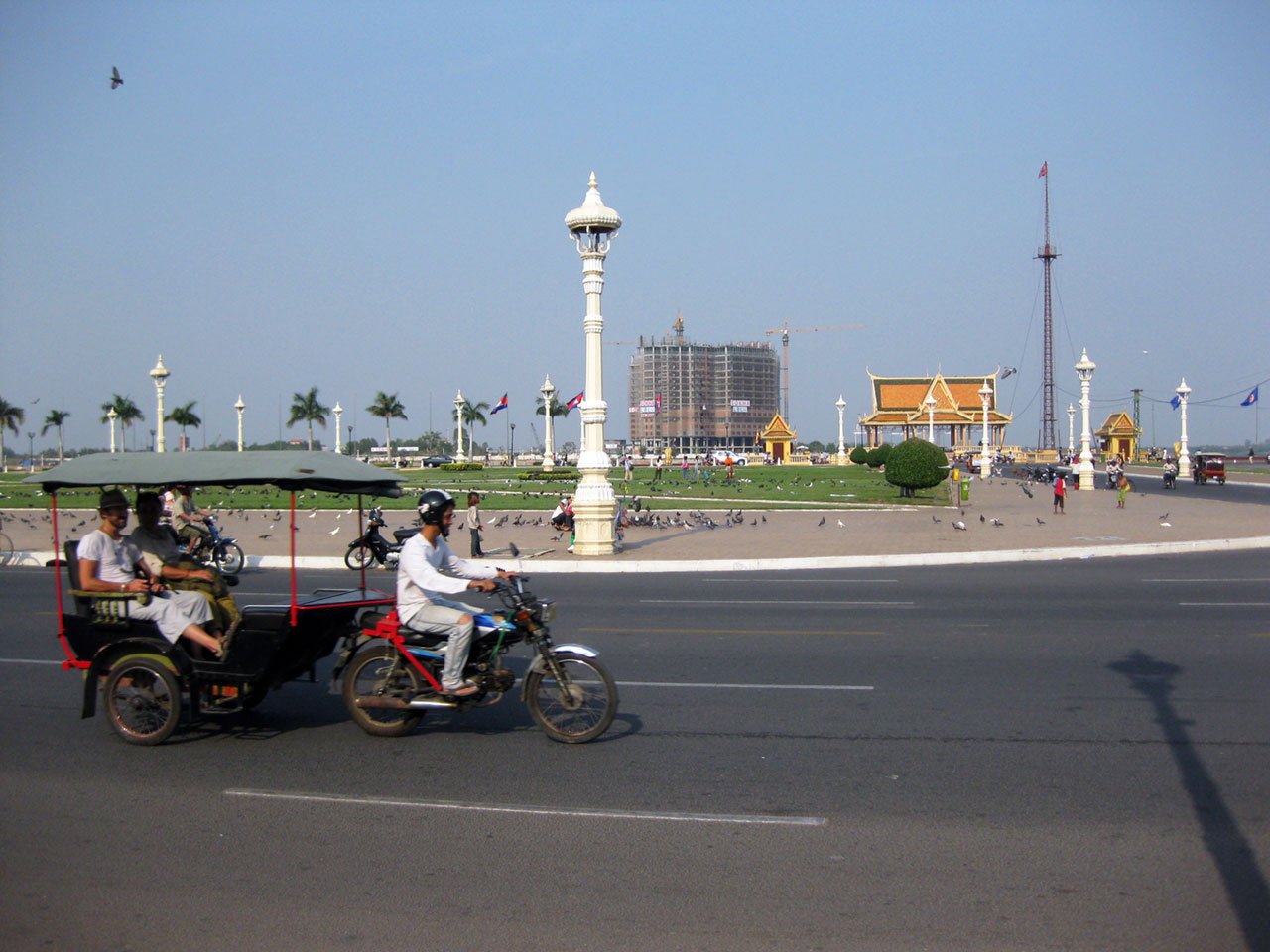 Tuk tuk in Phnom Penh, Cambodia