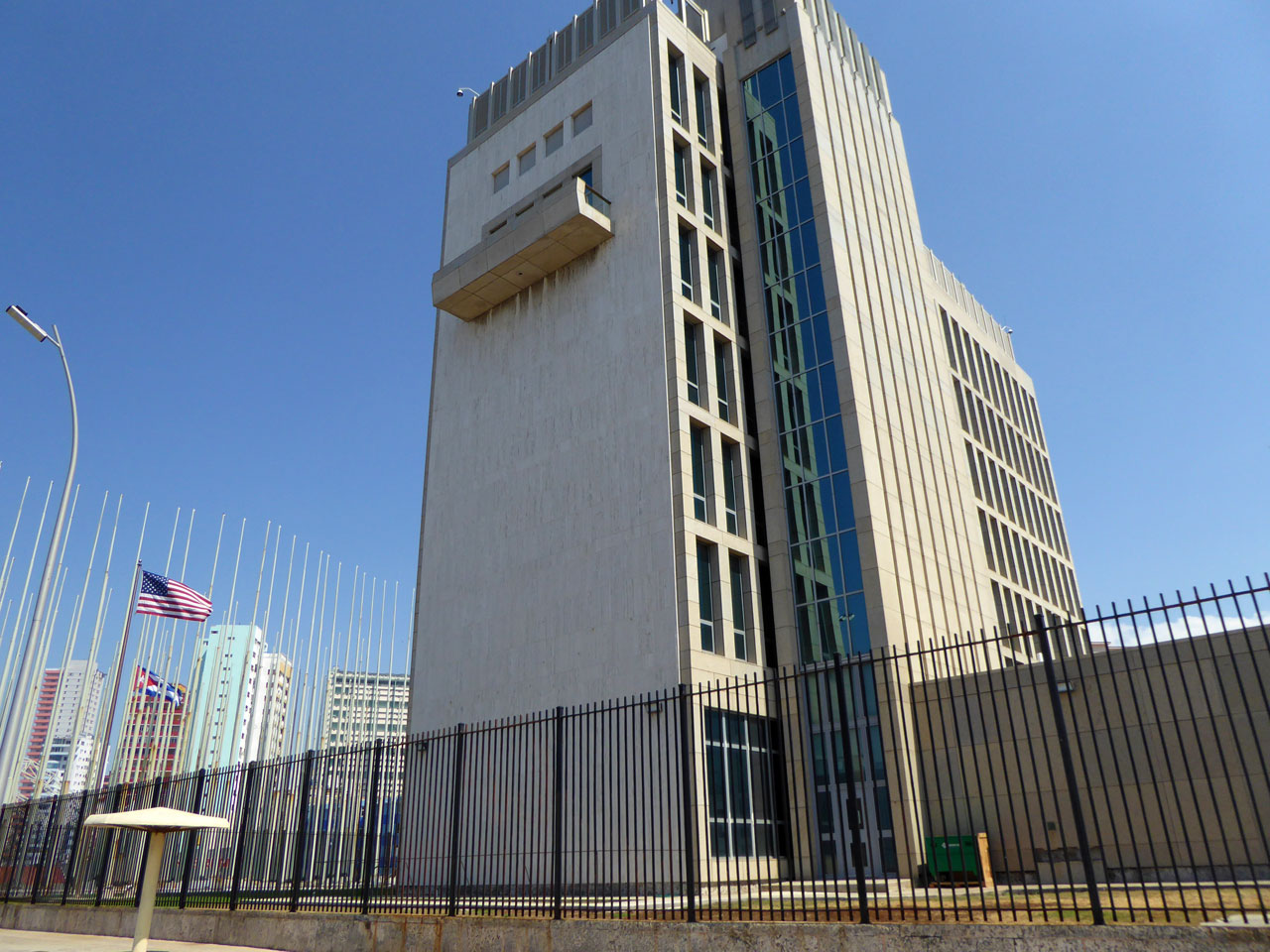 The US Embassy in Havana