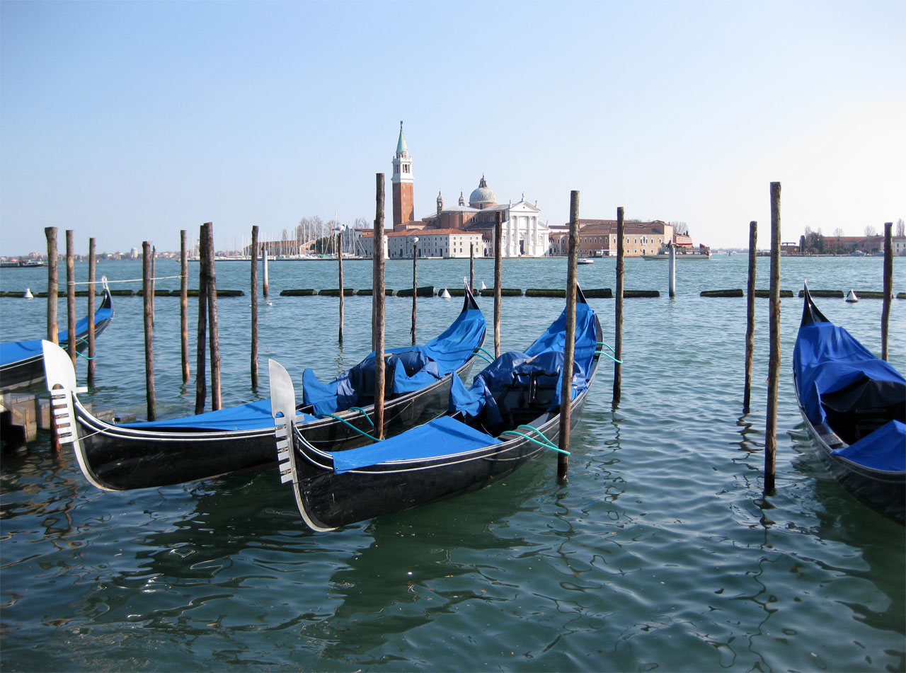 Venice, a city threatened by rising sea levels