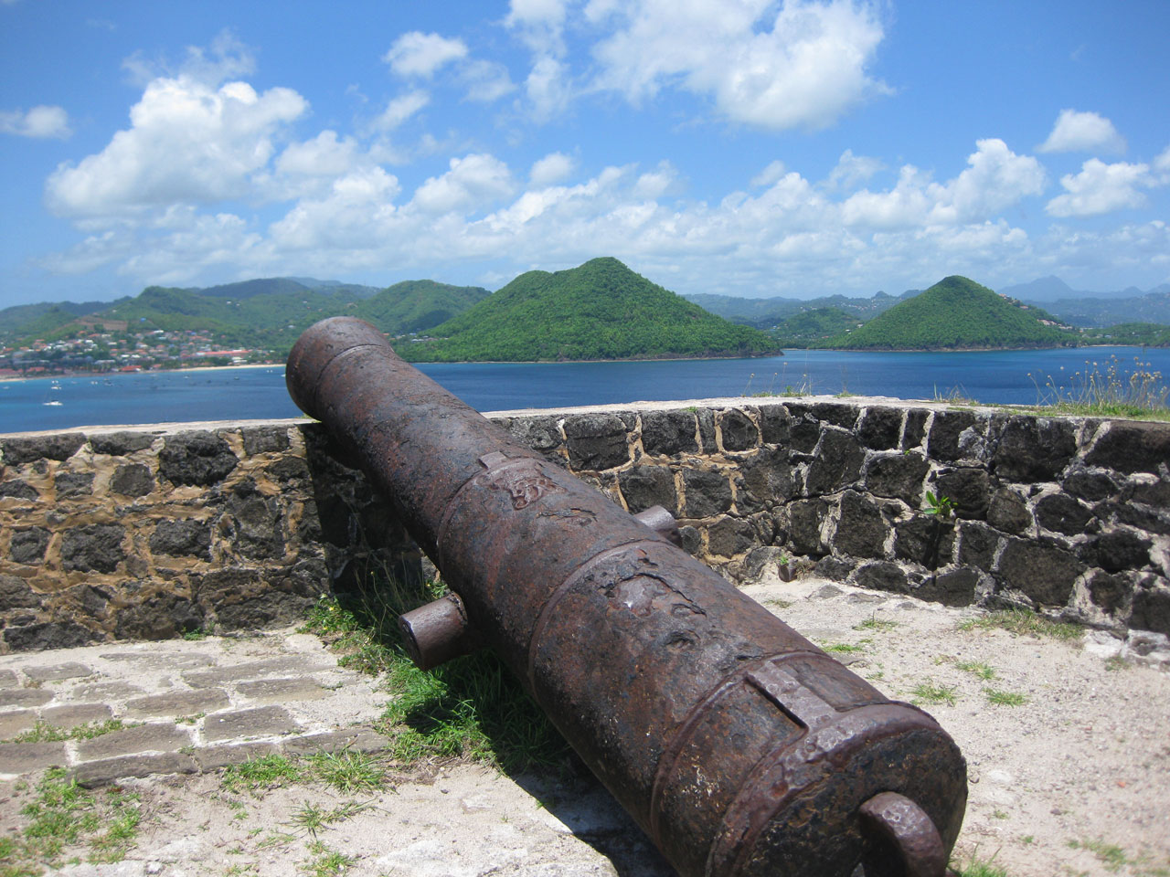 The view from Fort Rodney, Pigeon Island, Saint Lucia