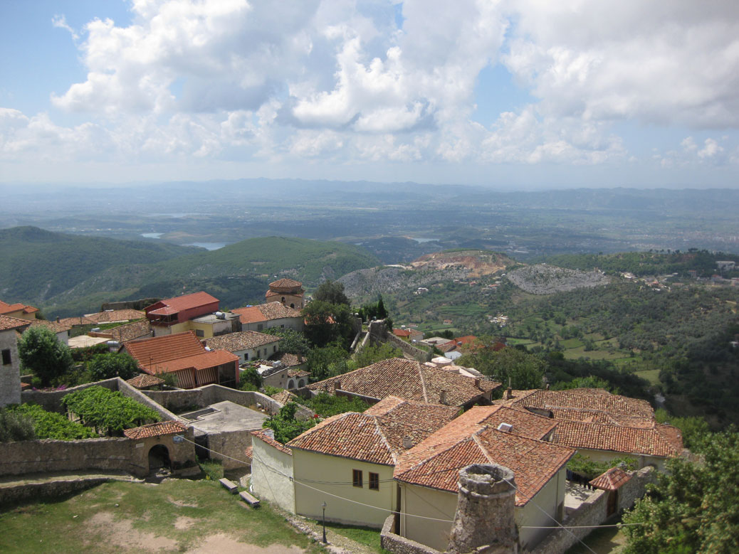 The view from Krujë