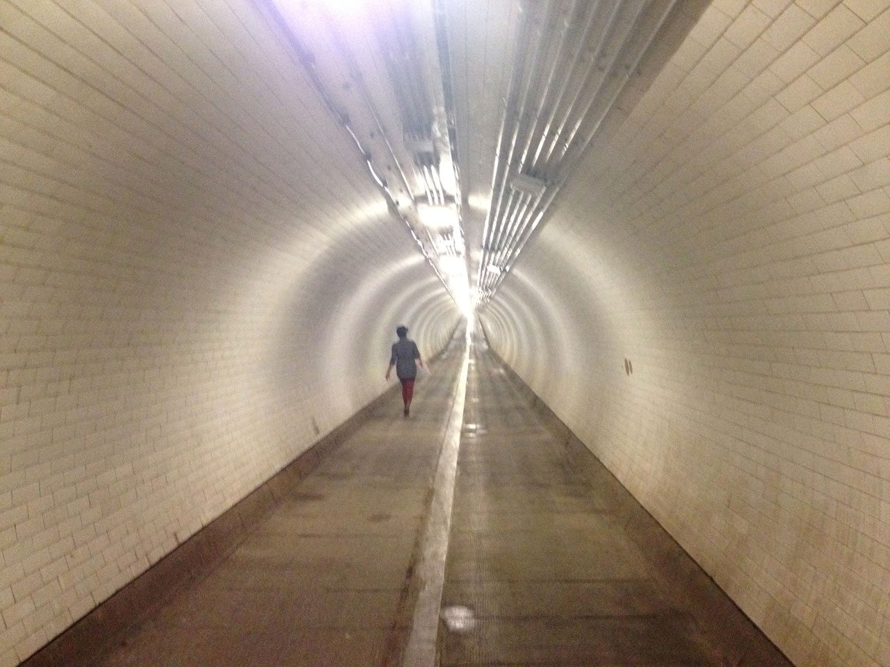 Woolwich foot tunnel, London