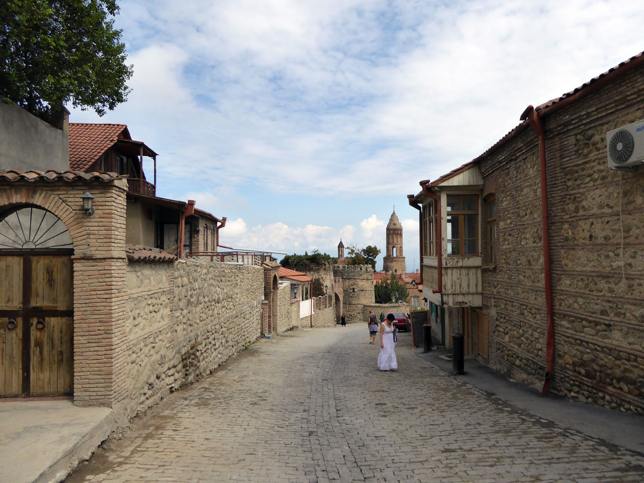 Street in Sighnaghi, Georgia