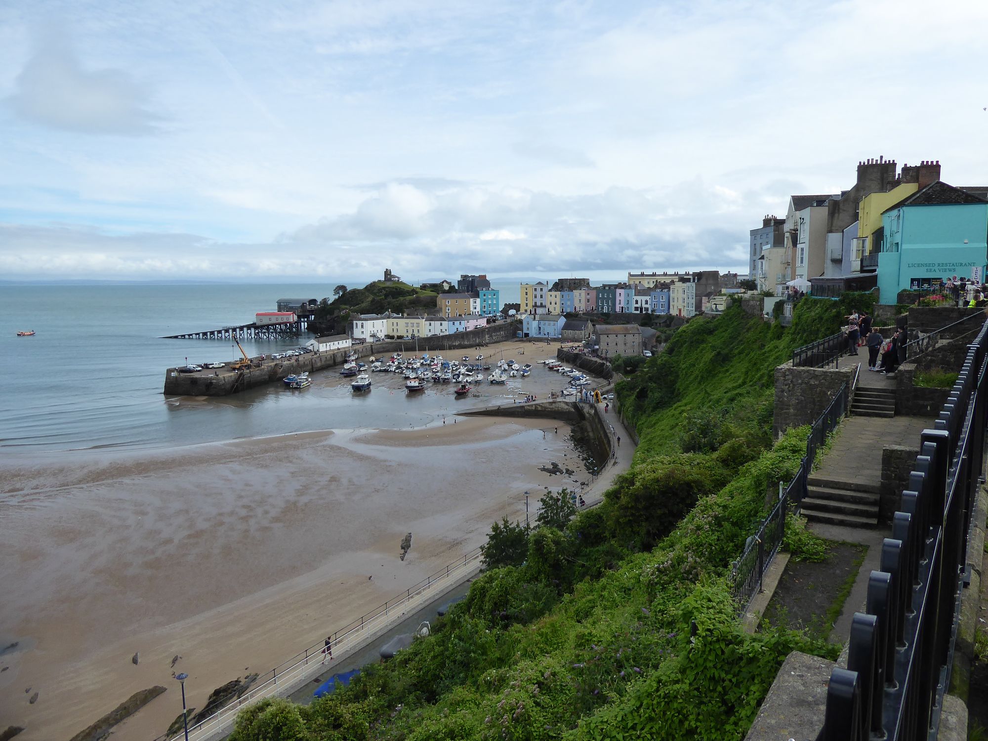 Tenby beach, Wales