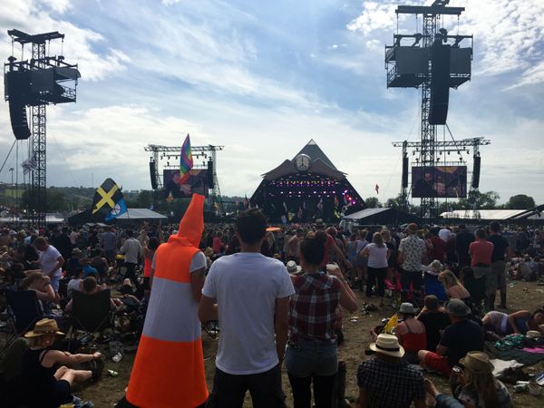 Glastonbury Festival 2015: Dancing on the ceiling